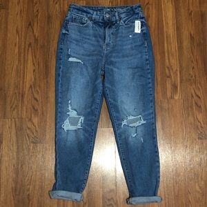 Womens Old Navy High Rise Straight Jeans